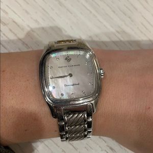 David Yurman Woman’s Watch stain steel and diamond